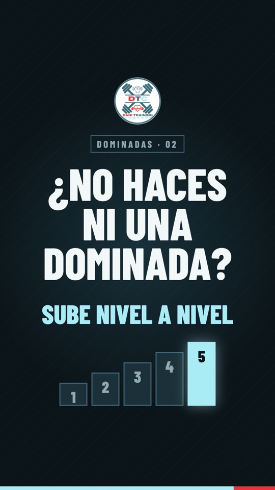 La escalera de tu primera dominada